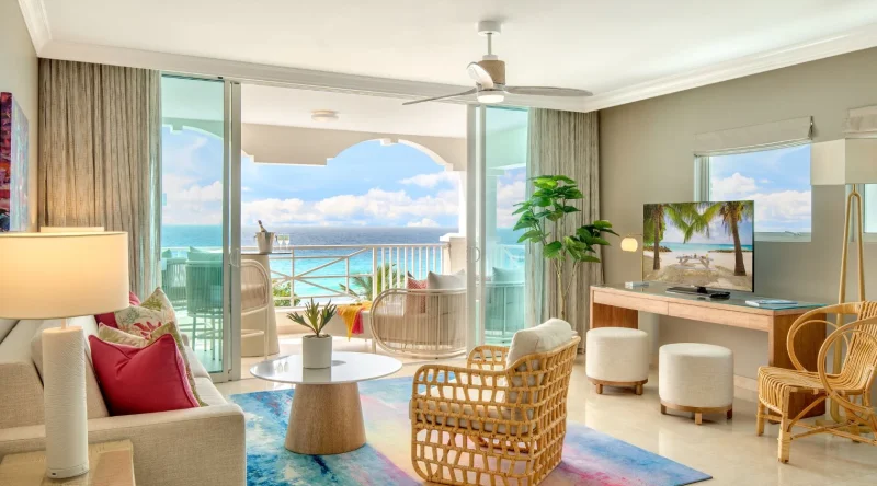 Luxury Concierge Two Bedroom Oceanfront Suite - O2 Beach Club & Spa