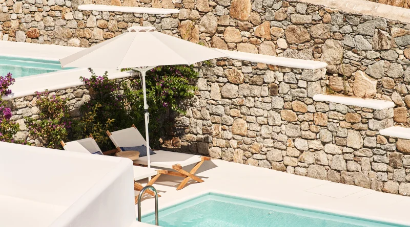  Master Suite with Private Pool and Sea View - Katikies Mykonos