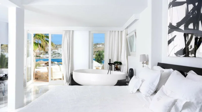 Deluxe Suite Sea View - Kivotos Mykonos