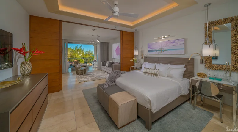 Royal Seaside Crystal Lagoon Penthouse One Bedroom Oceanview Butler Suite with Balcony Tub - Sandals Royal Barbados