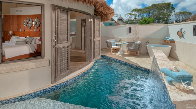 South Seas Royal Rondoval Butler Suite with Private Pool Sanctuary - Sandals Royal Barbados