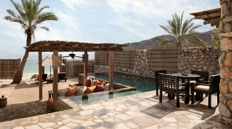 Pool Villa Beachfront - Six Senses Zighy Bay