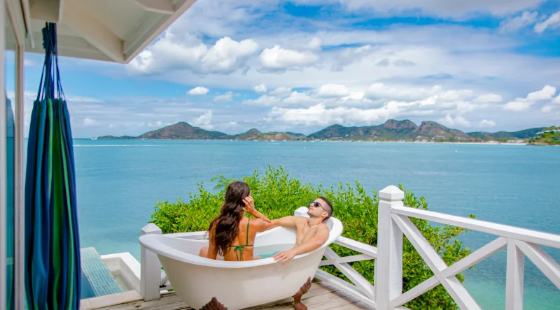 Azure Waterfront Pool Suite - Cocobay Resort