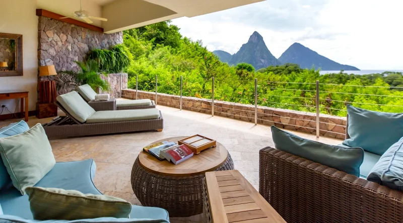 Sky Whirlpool Suite (No Infinity Pool) - Jade Mountain