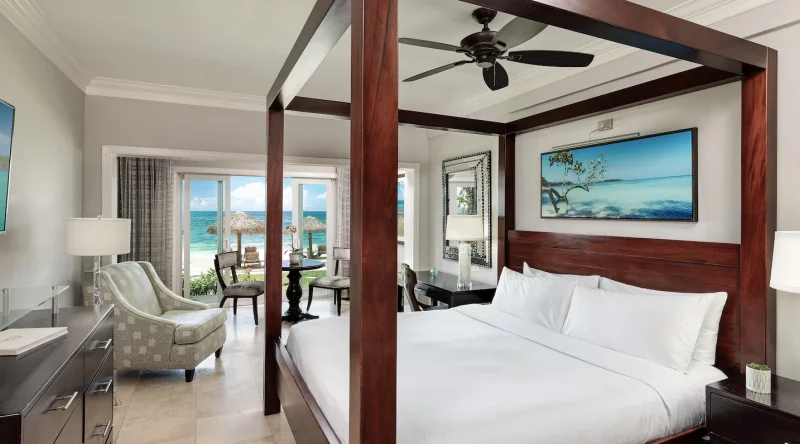 Paradise Beachfront Walkout Club Level Room - Sandals Negril