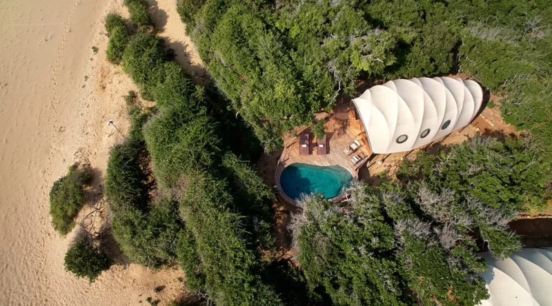 Cocoon Pool Suite - Wild Coast Tented Lodge