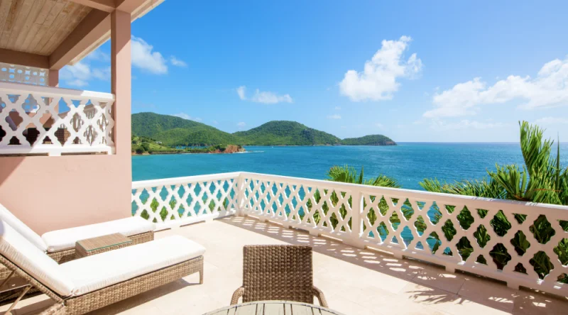 One Bedroom Bluff Suite - Curtain Bluff