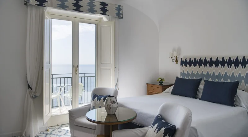 Twin Balcony Partial Sea View Room  - Santa Caterina Hotel